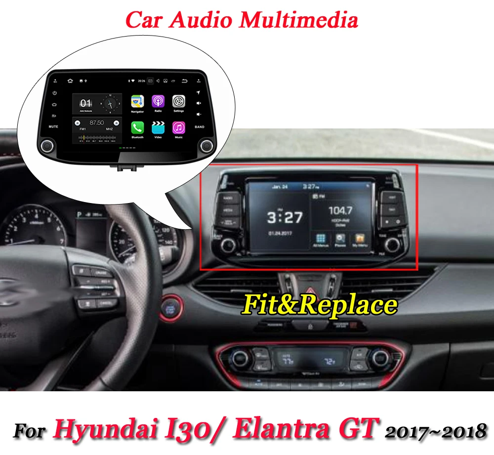10.1/" Android 8.0 Car Stereo for Buick Regal 2009-2017 GPS navigation Wifi 3G