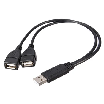 Brand New Universal USB 2.0 Male To Dual USB Female Jack Splitter 2 Port USB Hub Data Cable Adapter Cord For Laptop Computer
Brand New Universal USB 2.0 Male To Dual USB Female Jack Splitter 2 Port USB Hub Data Cable Adapter Cord For Laptop Computer