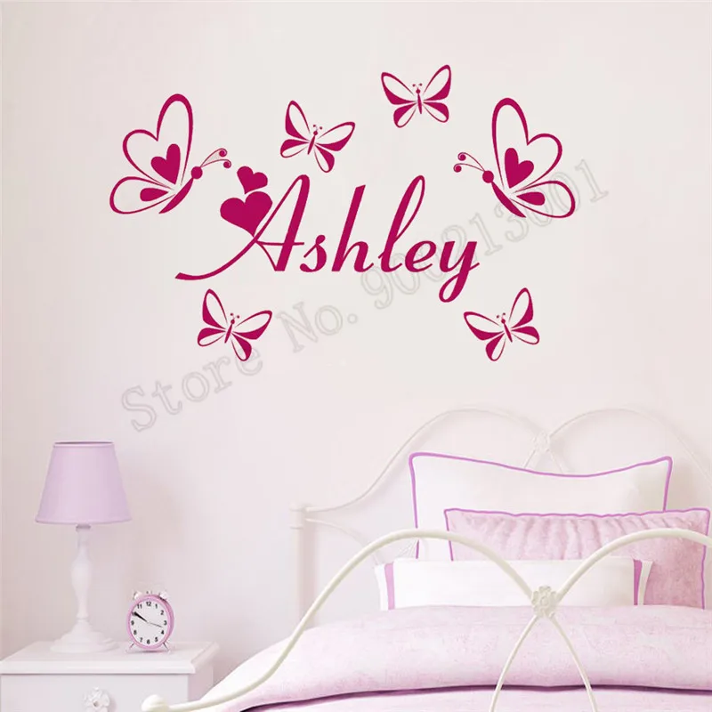 Wall Sticker Butterfly Personalized Name Wall Decoration Art Vinyl Removeable Poster Home Decor Beautiful Ornament LY727
Wall Sticker Butterfly Personalized Name Wall Decoration Art Vinyl Removeable Poster Home Decor Beautiful Ornament LY727
