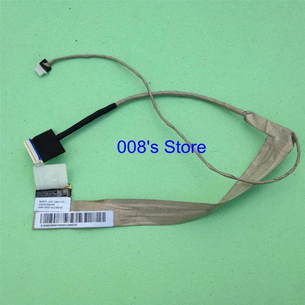 New LCD Screen LVDS Cable FHD For MSI MS16FX MS16F1 MS16F2 MS16F3 GT60 GT660 GT660ST GX60 GX660 MS-16F1 PN K19-3031004-H39
New LCD Screen LVDS Cable FHD For MSI MS16FX MS16F1 MS16F2 MS16F3 GT60 GT660 GT660ST GX60 GX660 MS-16F1 PN K19-3031004-H39