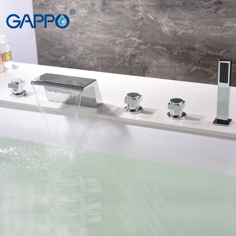 

GAPPO bathtub faucet Basin faucet bathroom waterfall bathroom faucet deck mounted mixer tap rainfall bathtub faucets