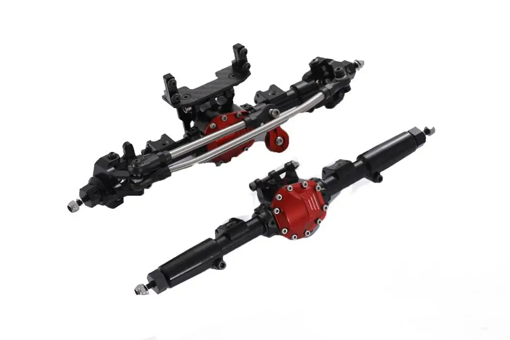 Uso duradero SCX10 II de aleación de delantero trasero recto eje completo para 1/10 RC Crawler coche Axial SCX10 II 90046, 90047
Uso duradero SCX10 II de aleación de delantero trasero recto eje completo para 1/10 RC Crawler coche Axial SCX10 II 90046, 90047