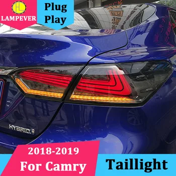 Car Taillight for 2018 Toyota Camry Taillights LED Tail Lamp Rear Lamp DRL+Dynamic Turn Signal+Brake+Reverse taillight 4pcs
Car Taillight for 2018 Toyota Camry Taillights LED Tail Lamp Rear Lamp DRL+Dynamic Turn Signal+Brake+Reverse taillight 4pcs