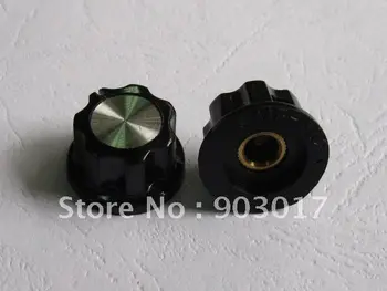 

50 pcs per lot Skirted Knob A02 For Standard Pots Black 23 D 14 H hot sale high quality