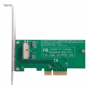 SSD to PCI-E X4 Adapter for Macbook Pro A1398 & A1502 (2013) / Air A1465 & A1466 (2013)
SSD to PCI-E X4 Adapter for Macbook Pro A1398 & A1502 (2013) / Air A1465 & A1466 (2013)