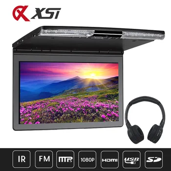 17.3'' Car Ceiling Flip Down Roof Mount Monitor 1920x1080 Full HD Screen MP5 Player With HDMI USB SD IR FM Transmitter Speaker 
17.3'' Car Ceiling Flip Down Roof Mount Monitor 1920x1080 Full HD Screen MP5 Player With HDMI USB SD IR FM Transmitter Speaker