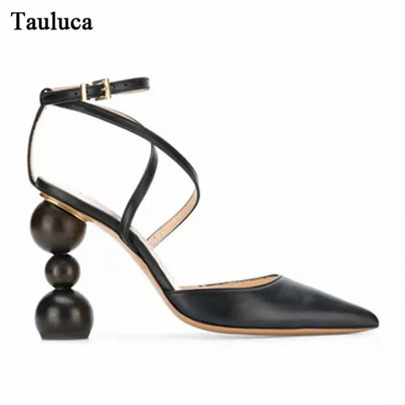 High Heels Sandals Women New Three-ball Shape Rough With Baotou Sandals Female Pointed Toe Suede Office Ladies Shoes For Party
High Heels Sandals Women New Three-ball Shape Rough With Baotou Sandals Female Pointed Toe Suede Office Ladies Shoes For Party