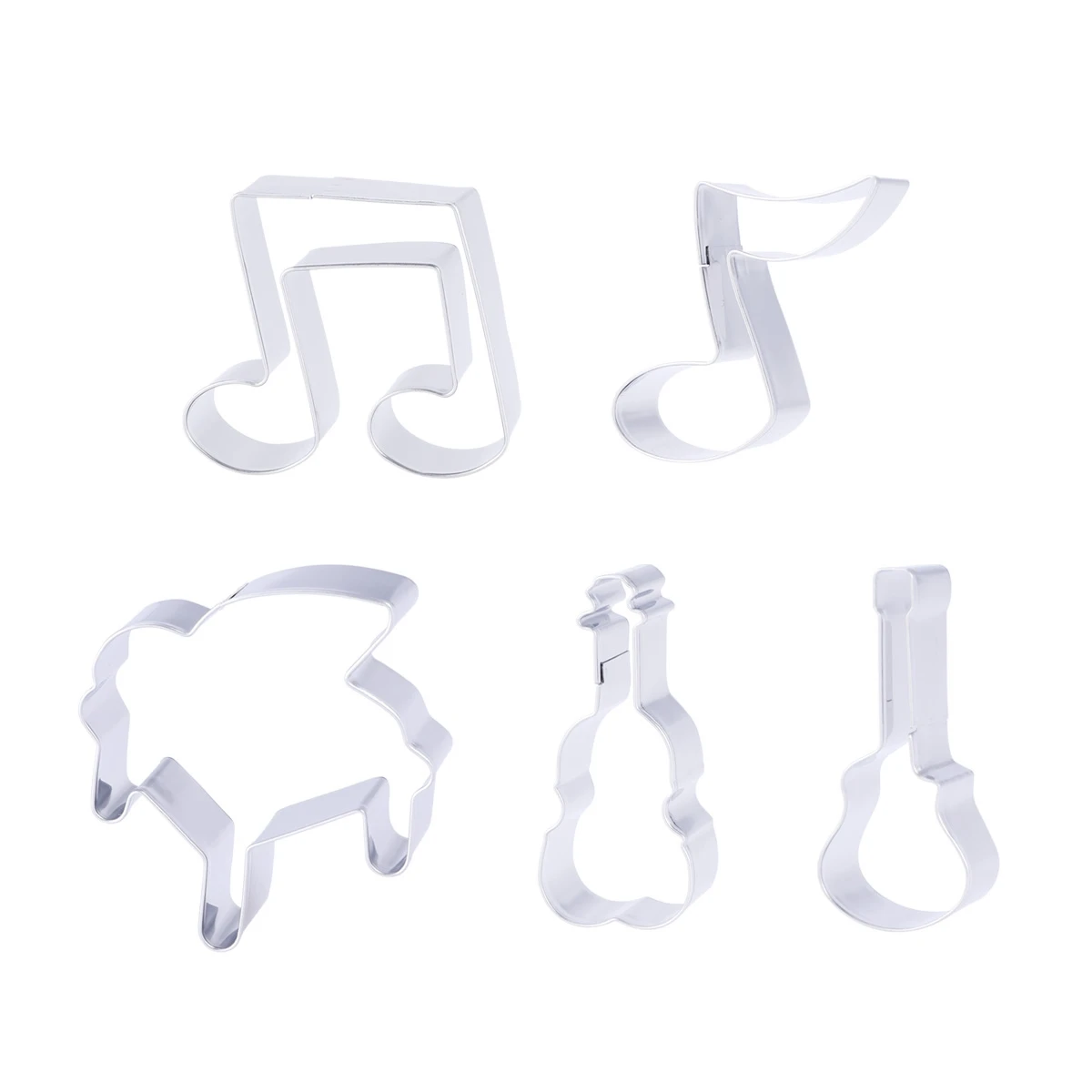 1Pc Cookie Cutter Mold Piano Shape Musical Note Stainless Steel Baking Mold Biscuit Cutter Cake Mold For Making Dessert Fondant
1Pc Cookie Cutter Mold Piano Shape Musical Note Stainless Steel Baking Mold Biscuit Cutter Cake Mold For Making Dessert Fondant