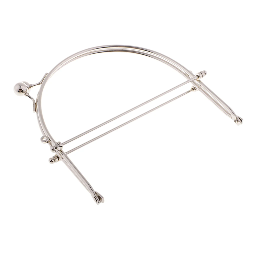1Pcs Metal Frame Kiss Clasp Arch Lock For Purse Bag Wallet Handbag DIY Crafts 15cm