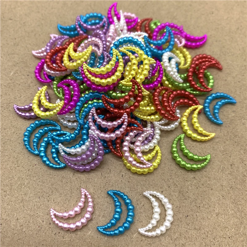 100pcs/lot 15mm Acrylic Beads Moon Shape Beads Imitation Pearls Flatback For Art Scrapbooking DIY Scrapbook Decoration
100pcs/lot 15mm Acrylic Beads Moon Shape Beads Imitation Pearls Flatback For Art Scrapbooking DIY Scrapbook Decoration
