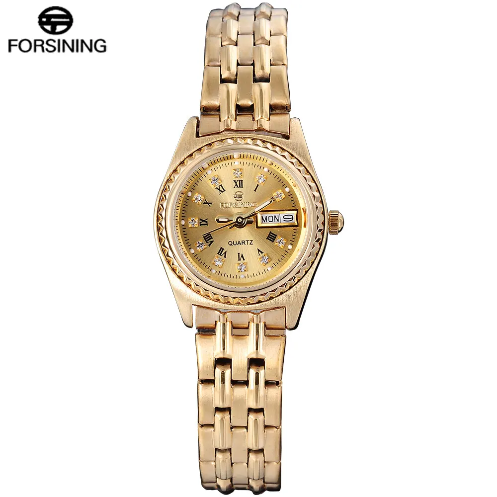 FORSINING Women Watch Quartz Watch Auto Date Complete Calendar Stainless Steel Strap Mutli-color Watches Relogio Masculino
FORSINING Women Watch Quartz Watch Auto Date Complete Calendar Stainless Steel Strap Mutli-color Watches Relogio Masculino