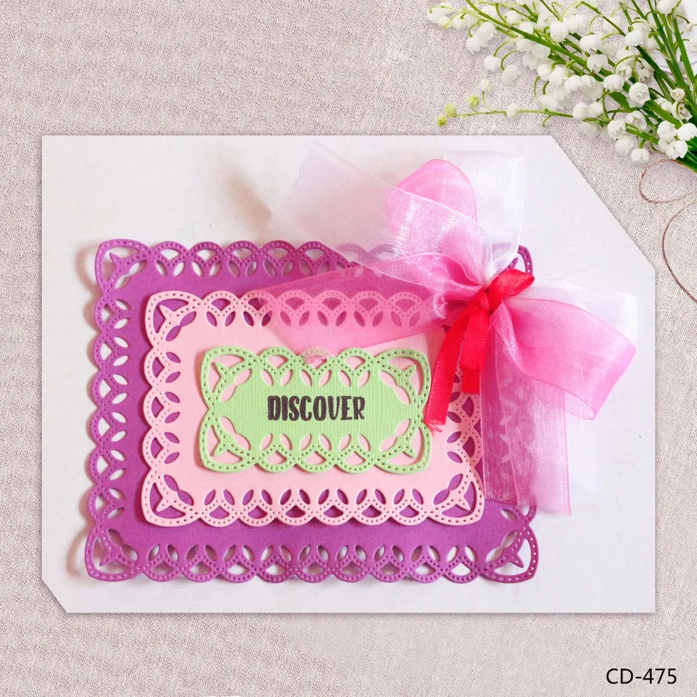 Rectangle Flower Frame 3D design Metal die cutting dies for DIY Scrapbooking Photo Album Decoretive Embossing Stencial
Rectangle Flower Frame 3D design Metal die cutting dies for DIY Scrapbooking Photo Album Decoretive Embossing Stencial