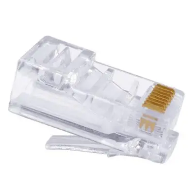 100pcs Crystal head over five RJ45 computer network docking network cable connector unshielded 8-core crystal head
100pcs Crystal head over five RJ45 computer network docking network cable connector unshielded 8-core crystal head