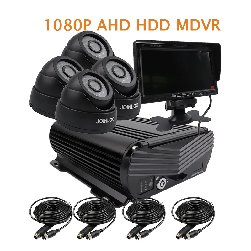 Free Shipping 4CH 1080P 2.0MP HD AHD 2TB HDD Hard Disk Car DVR MDVR Video Recorder 4pcs IR InCar Dome Car Camera 7" Car Monitor
Free Shipping 4CH 1080P 2.0MP HD AHD 2TB HDD Hard Disk Car DVR MDVR Video Recorder 4pcs IR InCar Dome Car Camera 7" Car Monitor