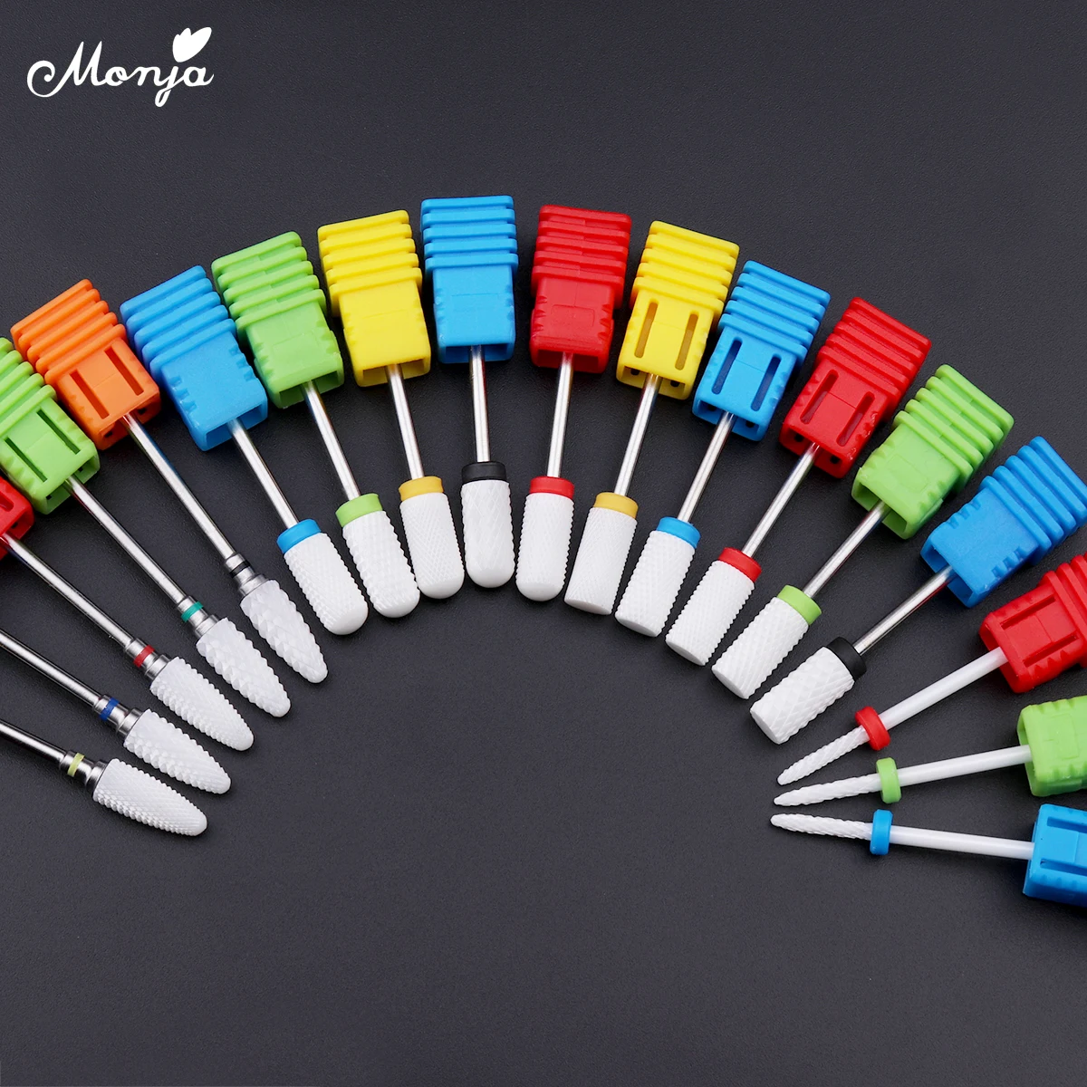Monja Nail Art Drill Bit Polish Ceramic Milling Cutter Mounted Grinding Stone Head Electric Manicure Pedicure Tool
Monja Nail Art Drill Bit Polish Ceramic Milling Cutter Mounted Grinding Stone Head Electric Manicure Pedicure Tool