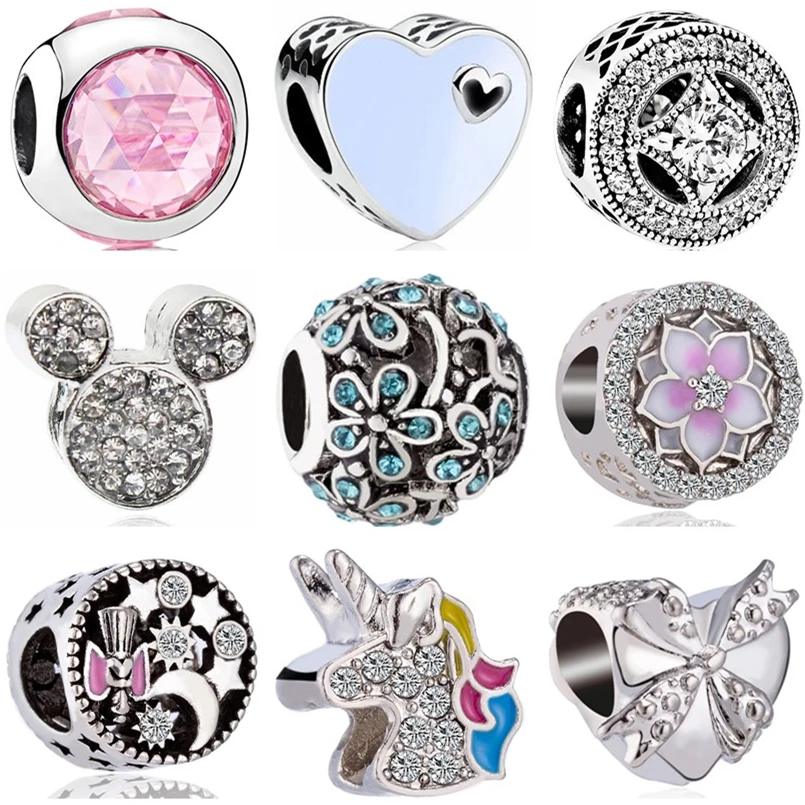 Btuamb Hot Selling Crystal Bird Snowflake Micky Strawberry Pendants Beads Fit Pandora Bracelets Necklaces for Women DIY Jewelry
Btuamb Hot Selling Crystal Bird Snowflake Micky Strawberry Pendants Beads Fit Pandora Bracelets Necklaces for Women DIY Jewelry