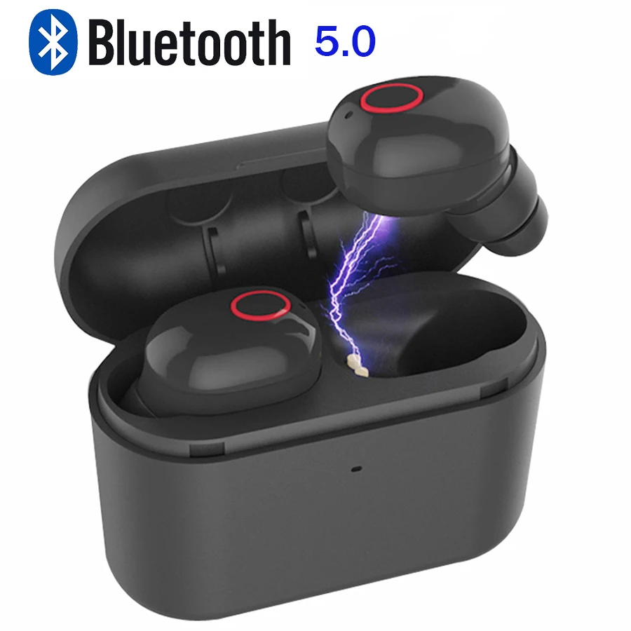 Ненука T13 наушники вкладыши TWS Bluetooth V5.0 гарнитура спортивные Беспроводной 3D