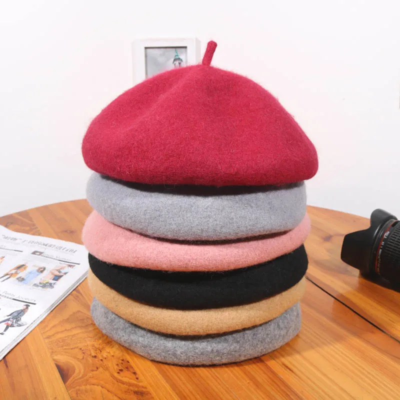 New Soft Wool Beret Women Autumn Winter Students Wild Warm Hat Adjustable Fashion Painter Cap Vintage Wool Berets Beanie Hat
New Soft Wool Beret Women Autumn Winter Students Wild Warm Hat Adjustable Fashion Painter Cap Vintage Wool Berets Beanie Hat
