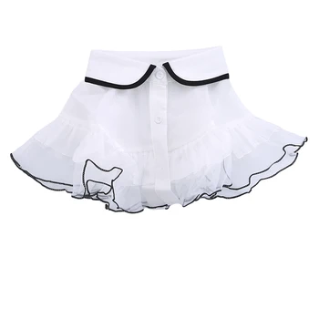 White Double Lace Fake Collar Shawl Fashion Shirt Detachable Chiffon Collar Soft Doll Collar Tie 2020 New
White Double Lace Fake Collar Shawl Fashion Shirt Detachable Chiffon Collar Soft Doll Collar Tie 2020 New