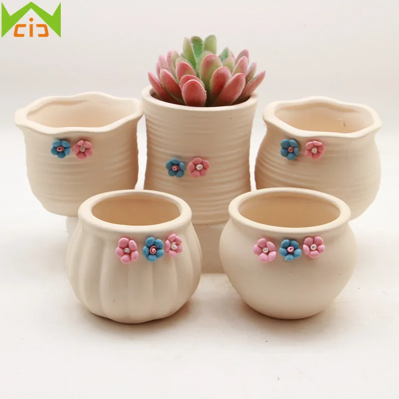 WCIC Small Ceramic Flowerpot Porcelain Succulent Plants Pots Flower Pot Garden Pots Planters Mini Bonsai Flower Pot Ornaments
WCIC Small Ceramic Flowerpot Porcelain Succulent Plants Pots Flower Pot Garden Pots Planters Mini Bonsai Flower Pot Ornaments
