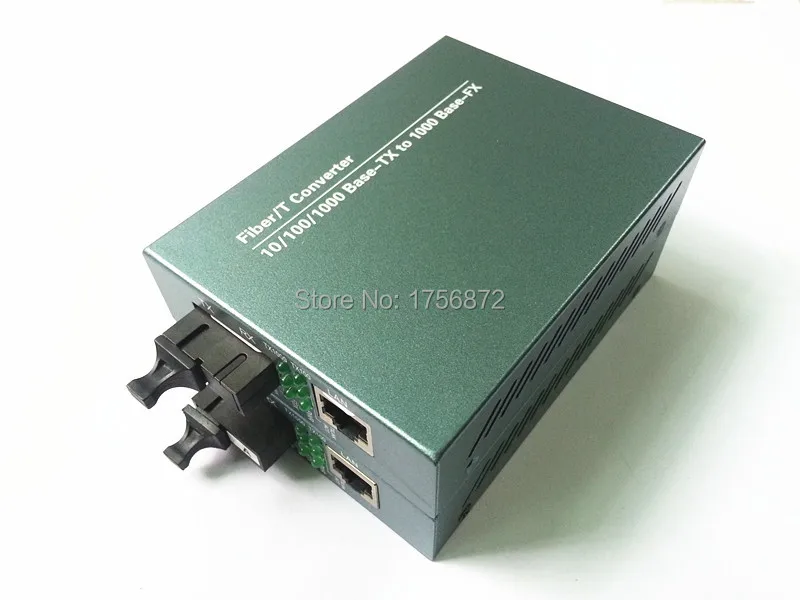 Gigabit Single-mode single-fiber fiber media converter optical transceiver RJ-45 1000M Ethernet Telecom Grade 1 pair 1 Channel
Gigabit Single-mode single-fiber fiber media converter optical transceiver RJ-45 1000M Ethernet Telecom Grade 1 pair 1 Channel