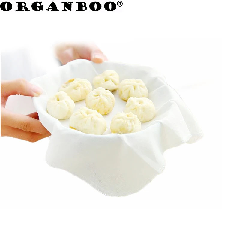 ORGANBOO 1PC Kitchen Colander Steaming Cloth For Making Steamed Bread Dumplings Non-stick Cotton strainer
ORGANBOO 1PC Kitchen Colander Steaming Cloth For Making Steamed Bread Dumplings Non-stick Cotton strainer