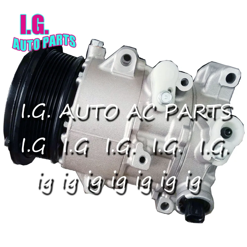 Car A/C Compressor For Toyota Camry 2.4L l4 Gas 2007 2008 2009 8831006240 8831042270 98386 6512603 471-0613 471-0617 4472601208 
Car A/C Compressor For Toyota Camry 2.4L l4 Gas 2007 2008 2009 8831006240 8831042270 98386 6512603 471-0613 471-0617 4472601208