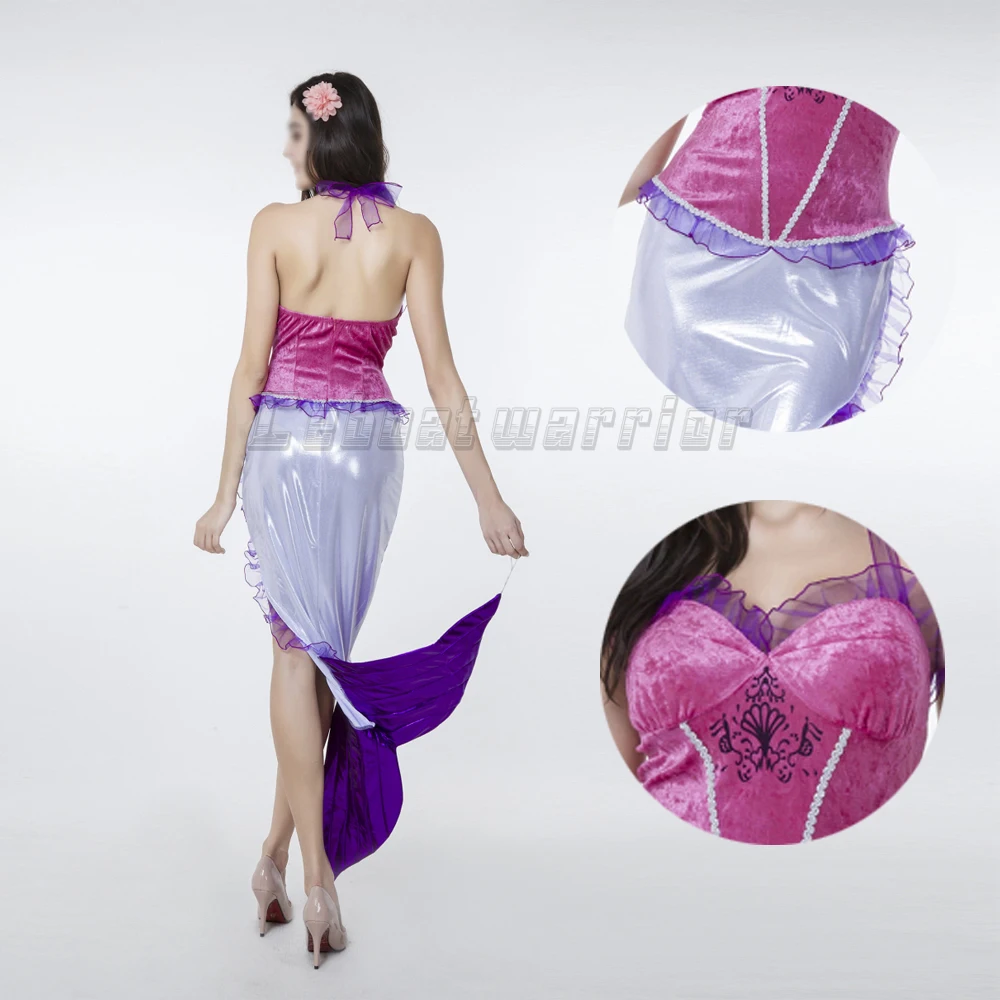 Halloween Little Mermaid girls princess ariel dress The little Mermaid Ariel princess Cosplay costume purple mermaid dress
Halloween Little Mermaid girls princess ariel dress The little Mermaid Ariel princess Cosplay costume purple mermaid dress