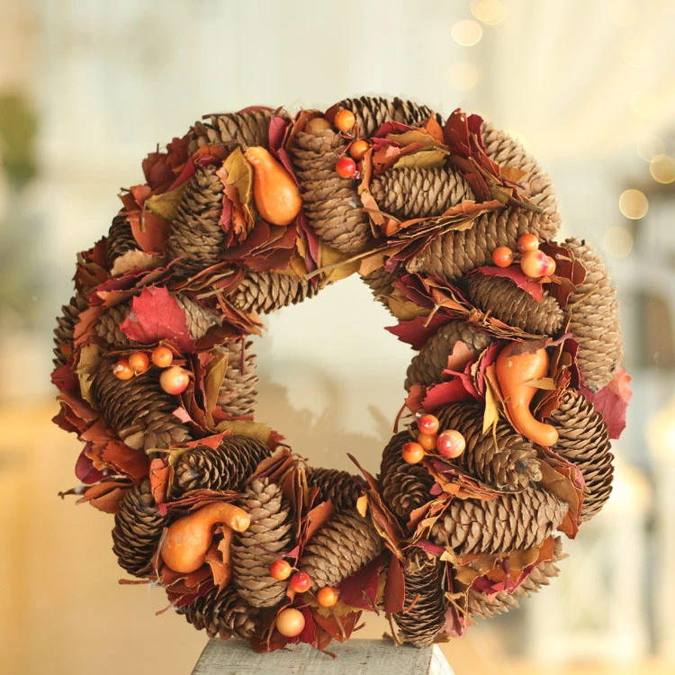 Harvest Decoration Fall Wedding Decor Front Door Wreath Pumpkins Autumn Wreath Rustic Country Hanging Door Wall Art
Harvest Decoration Fall Wedding Decor Front Door Wreath Pumpkins Autumn Wreath Rustic Country Hanging Door Wall Art