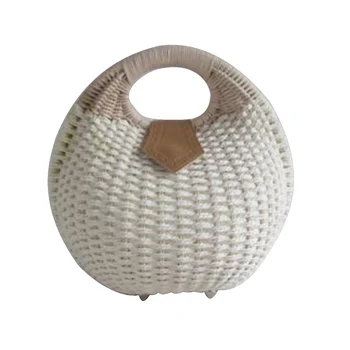 Hot Sales Straw Bag Woven Rattan Straw Tote Bag Beach Make Up Bag Women Handmade Shell Bags
Hot Sales Straw Bag Woven Rattan Straw Tote Bag Beach Make Up Bag Women Handmade Shell Bags