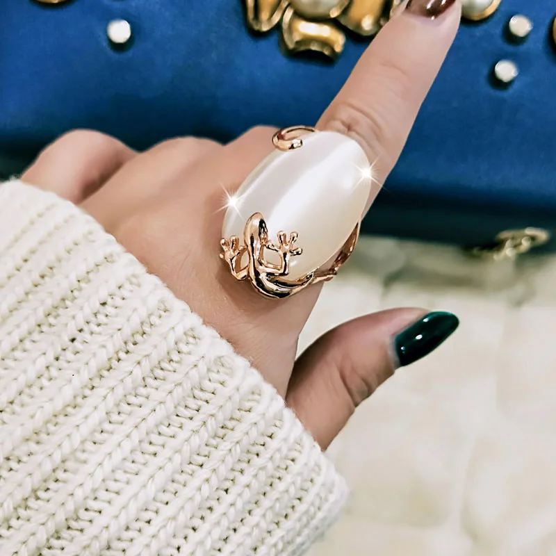 SINLEERY Vintage Big Oval Opal Stone Ring For Women Rose Gold Color Engagement Wedding Jewelry Bague Anel JZ010 SSB
SINLEERY Vintage Big Oval Opal Stone Ring For Women Rose Gold Color Engagement Wedding Jewelry Bague Anel JZ010 SSB