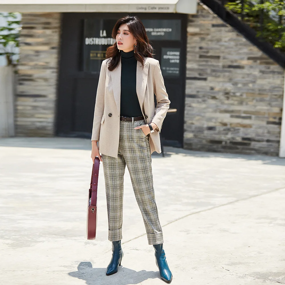 Red Plaid Blazer Tweed Blazers Womens Jackets and Coats Feminino High Quality Women Fashion 2019 Suit Jacket Blazers for Office
Red Plaid Blazer Tweed Blazers Womens Jackets and Coats Feminino High Quality Women Fashion 2019 Suit Jacket Blazers for Office