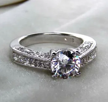 1 Ct Fabulous Round Cut Female Engagement Ring Solid 14K White Gold Anniversary Ring Luxury Quality Semi-mount Ring
1 Ct Fabulous Round Cut Female Engagement Ring Solid 14K White Gold Anniversary Ring Luxury Quality Semi-mount Ring