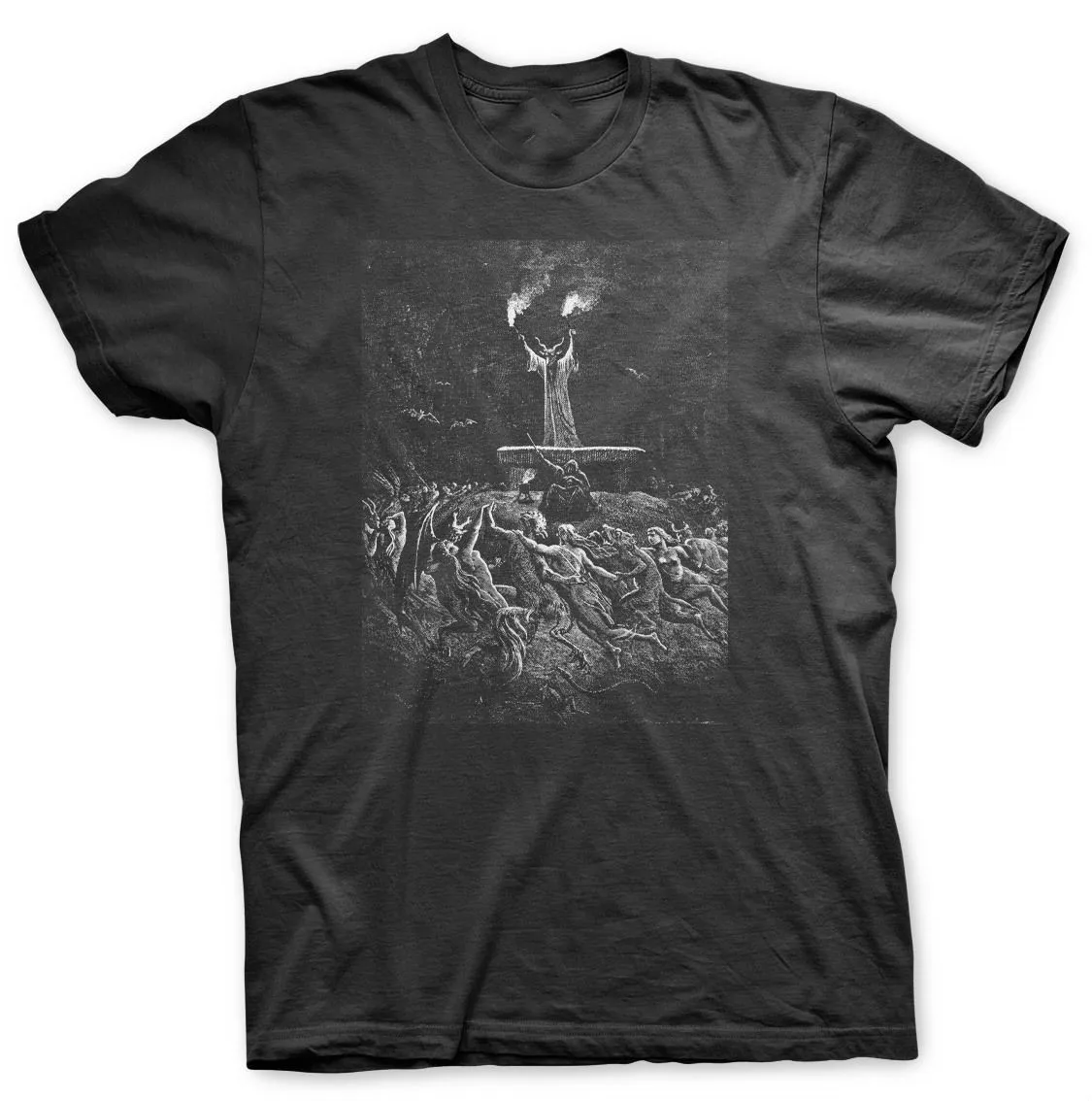Witches Sabbath T Shirt Gustave Dore Witch Satan Dance Tshirt Black Metal O Neck T Shirts Male Low Price Steampunk
Witches Sabbath T Shirt Gustave Dore Witch Satan Dance Tshirt Black Metal O Neck T Shirts Male Low Price Steampunk