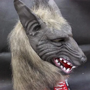 New The Devil Terror Halloween Mask Masquerade Masks Props Full Head Wolf Head Party Toys Halloween Movie Theme Props Supply
New The Devil Terror Halloween Mask Masquerade Masks Props Full Head Wolf Head Party Toys Halloween Movie Theme Props Supply