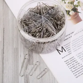 700Pcs 28mm/1.1in +33mm/1.3in +50mm/2.0in Paper Clips With 6-Grid Storage Case Photo Clip Bookmark DIY Decor School Stationery
700Pcs 28mm/1.1in +33mm/1.3in +50mm/2.0in Paper Clips With 6-Grid Storage Case Photo Clip Bookmark DIY Decor School Stationery