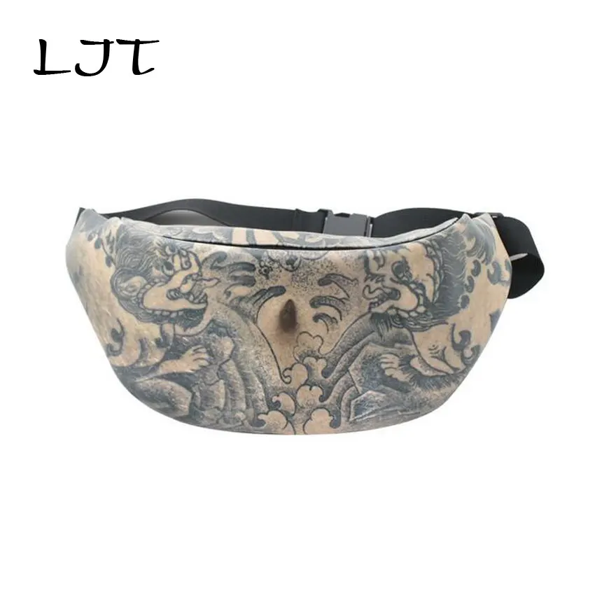 LJT Women Men Dadbag Creative Funny Beer Belly Pockets Buttocks Abdominal Fanny Pack Female Personalized Messenger Waist Bag
LJT Women Men Dadbag Creative Funny Beer Belly Pockets Buttocks Abdominal Fanny Pack Female Personalized Messenger Waist Bag