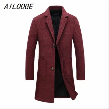 AILOOGE 2017 Free Shipping New Arrivals Autumn Men Trench Coat Men's Long Coat Outwear Overcoat 2 Colors M-5XL
AILOOGE 2017 Free Shipping New Arrivals Autumn Men Trench Coat Men's Long Coat Outwear Overcoat 2 Colors M-5XL