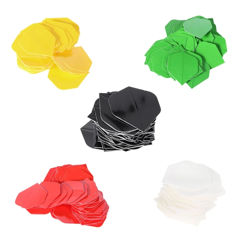 50pcs High Quality Pure Color durable Dart Wing Tail Professional PET Darts Flight Fin
50pcs High Quality Pure Color durable Dart Wing Tail Professional PET Darts Flight Fin