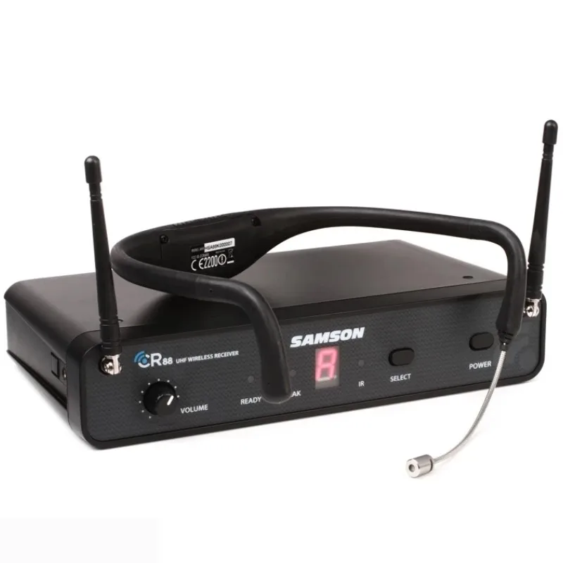 SAMSON AirLine 88 AH8 Fitness Headset Wireless headphone System UHF frequency True Diversity
SAMSON AirLine 88 AH8 Fitness Headset Wireless headphone System UHF frequency True Diversity