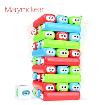 Cartoon Plastic Tower Game Building Blocks Stacking Toy Brain Interactive Game Educational Toys for Children
Cartoon Plastic Tower Game Building Blocks Stacking Toy Brain Interactive Game Educational Toys for Children