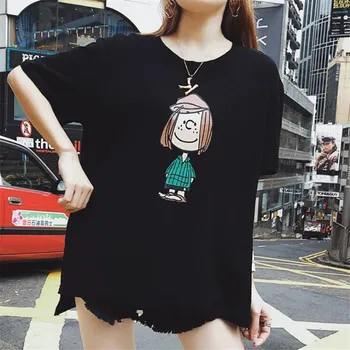 Bamboo section cotton long T-shirt skirt 2019 summer casual loose to do a simple happy girl print short-sleeved T-shirt hip-hop
Bamboo section cotton long T-shirt skirt 2019 summer casual loose to do a simple happy girl print short-sleeved T-shirt hip-hop