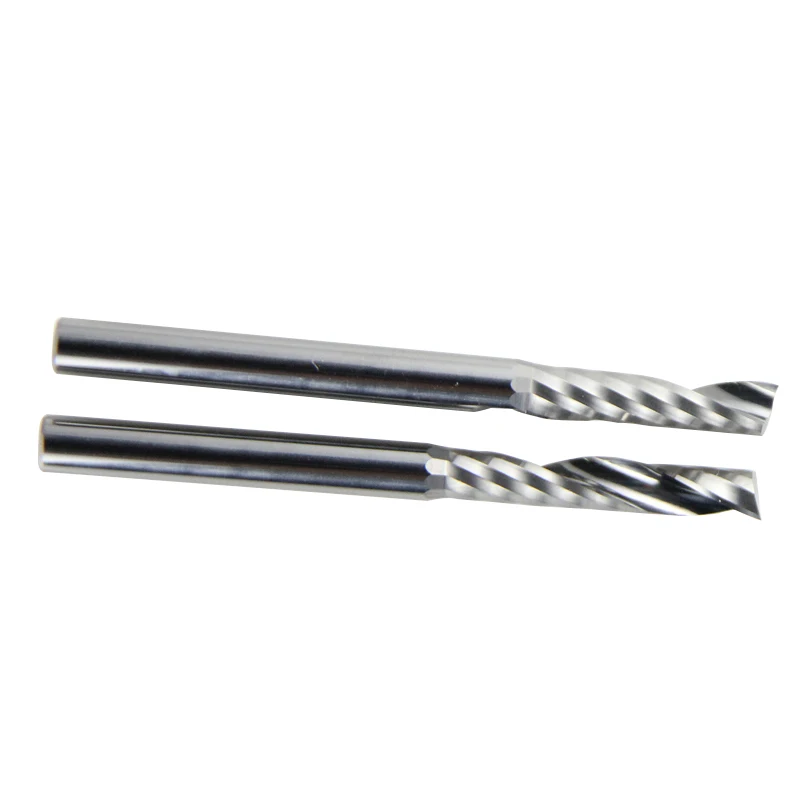 New 10PCS 1/8" Single flute carbide Engraving CNC router bits Tools Cutting 17mm long CEL Acrylic Pvc Wood
New 10PCS 1/8" Single flute carbide Engraving CNC router bits Tools Cutting 17mm long CEL Acrylic Pvc Wood