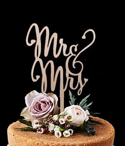 Mr Mrs Wood Cake Topper Birthday Cake Topper, Wedding Reception,Wedding Cake Decoration
Mr Mrs Wood Cake Topper Birthday Cake Topper, Wedding Reception,Wedding Cake Decoration