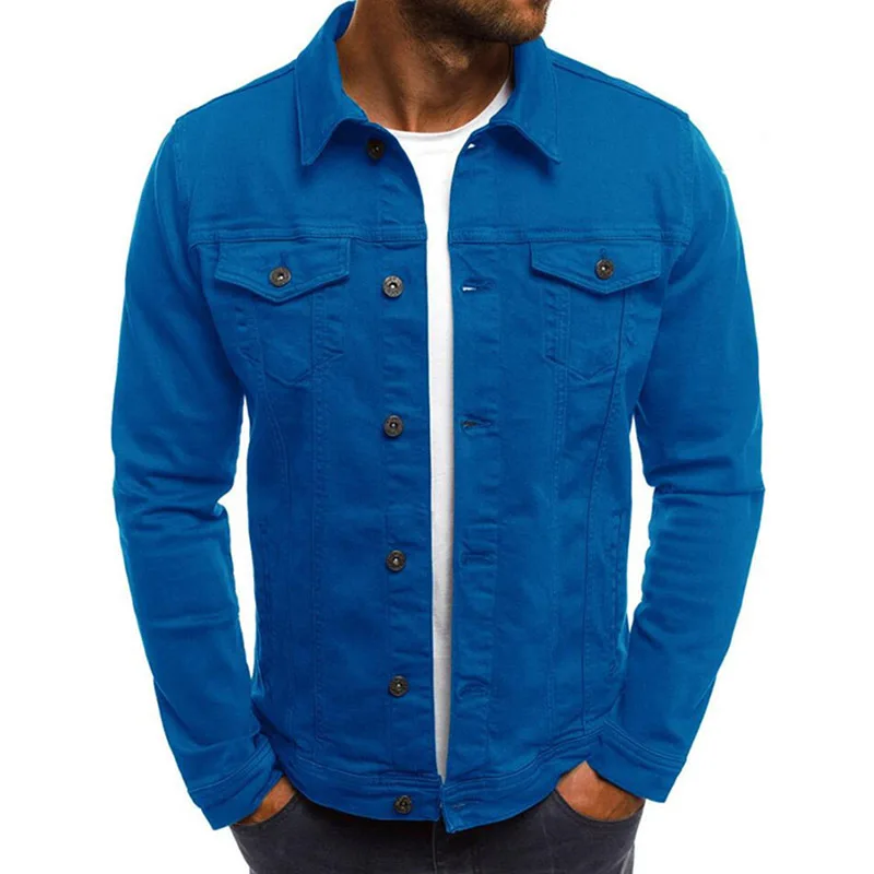 Droppshipi Men's Autumn Winter Button Solid Color Vintage Denim Jacket Tops Blouse Coat Turn-down Collar Cardigan Jacket dg88
Droppshipi Men's Autumn Winter Button Solid Color Vintage Denim Jacket Tops Blouse Coat Turn-down Collar Cardigan Jacket dg88
