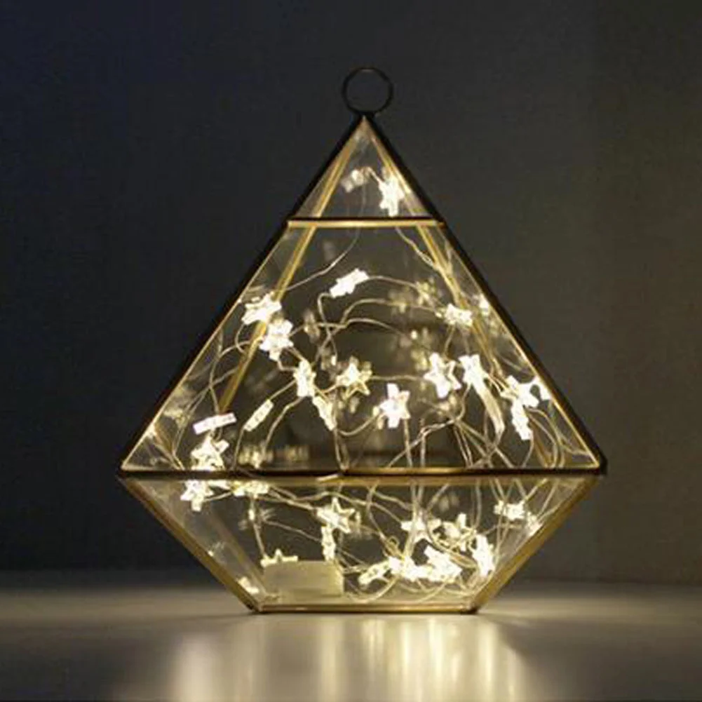 LED Lights String Lamp Copper Wire Five-pointed Star Shape Lights for Garden Path Yard Outdoor JDH99
LED Lights String Lamp Copper Wire Five-pointed Star Shape Lights for Garden Path Yard Outdoor JDH99