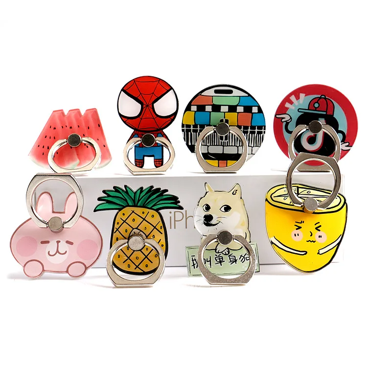 Cute fruit spider man Universal Phone Holder Ring Mobile Phone Holder Stand Pattern Finger Phone Ring table suporte celular
Cute fruit spider man Universal Phone Holder Ring Mobile Phone Holder Stand Pattern Finger Phone Ring table suporte celular
