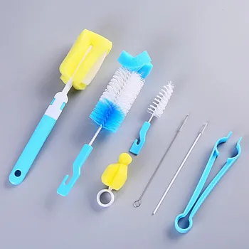 Infant Baby Bottle Brush Set Sponge Plastic Glass Milk Water Cup Clean Feeding Bottle Dummy Nipple Pacifier Brushes
Infant Baby Bottle Brush Set Sponge Plastic Glass Milk Water Cup Clean Feeding Bottle Dummy Nipple Pacifier Brushes