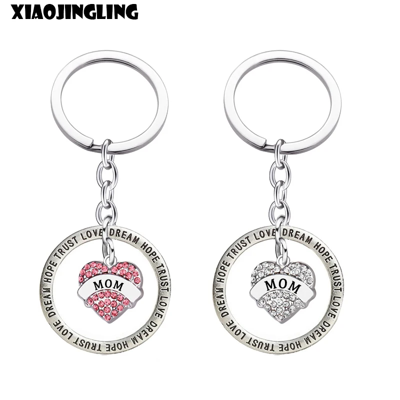 XIAOJINGLING 2 Choices Key Ring Holder Mother's Day Trust Deram Hope Love Keychain Charms Accessories Key Chain Ring Mom Gift
XIAOJINGLING 2 Choices Key Ring Holder Mother's Day Trust Deram Hope Love Keychain Charms Accessories Key Chain Ring Mom Gift