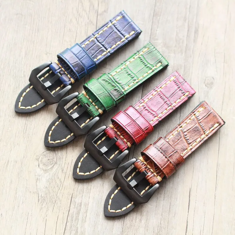 high quality Strap 20 22 23 24MM Watchband Strap Watch for Watch strap Handmade Genuine Leather Watch band Universal Bandwatch
high quality Strap 20 22 23 24MM Watchband Strap Watch for Watch strap Handmade Genuine Leather Watch band Universal Bandwatch